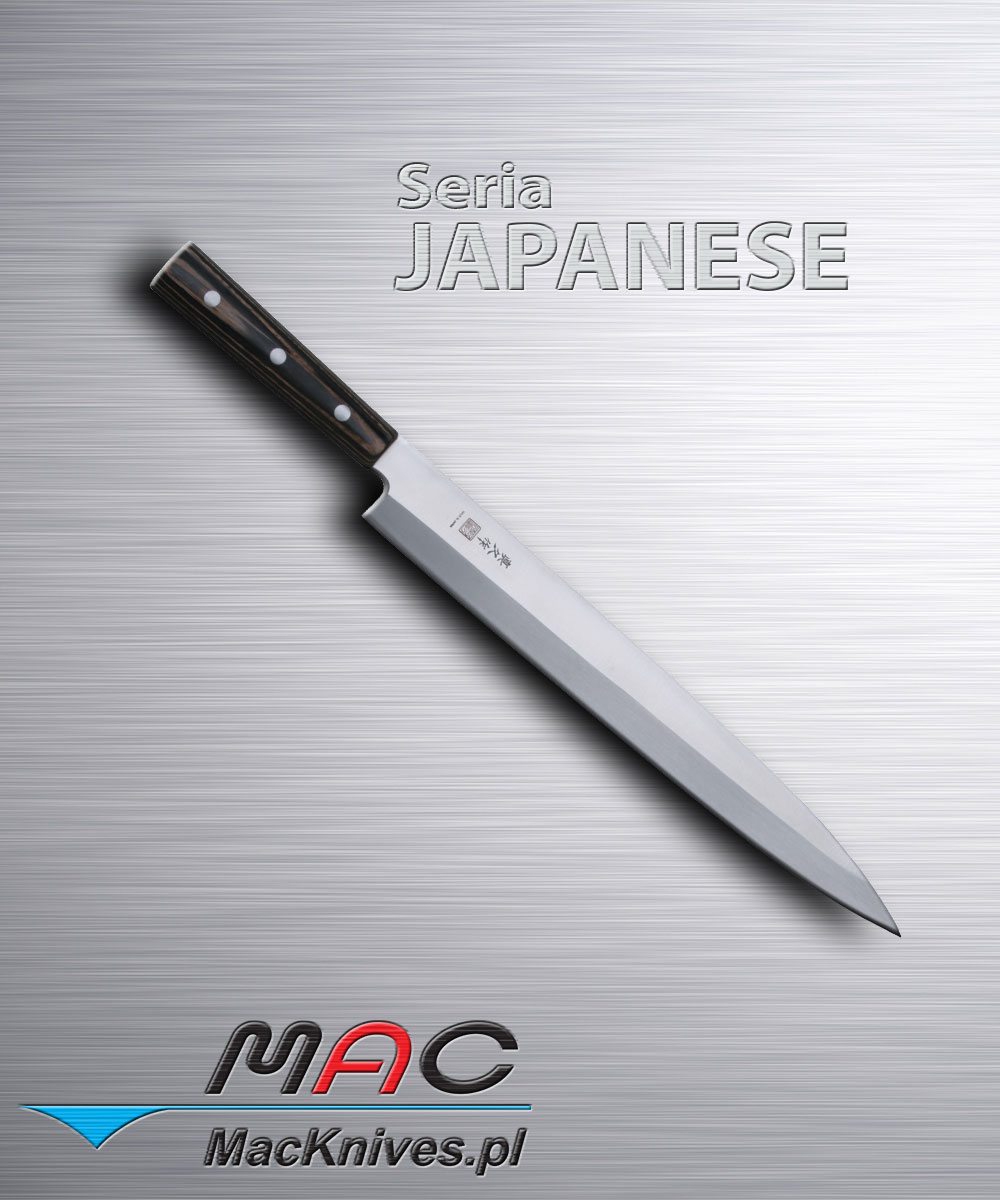 Sashimi Knife – kuchenny nóż do sashimi. Nóż do filetowania i krojenia ryb. Ostrze 300 mm.