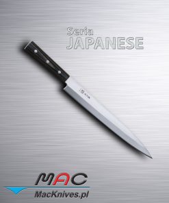 Sashimi Knife – nóż do sashimi. Nóż do filetowania i krojenia ryb. Ostrze 270 mm.
