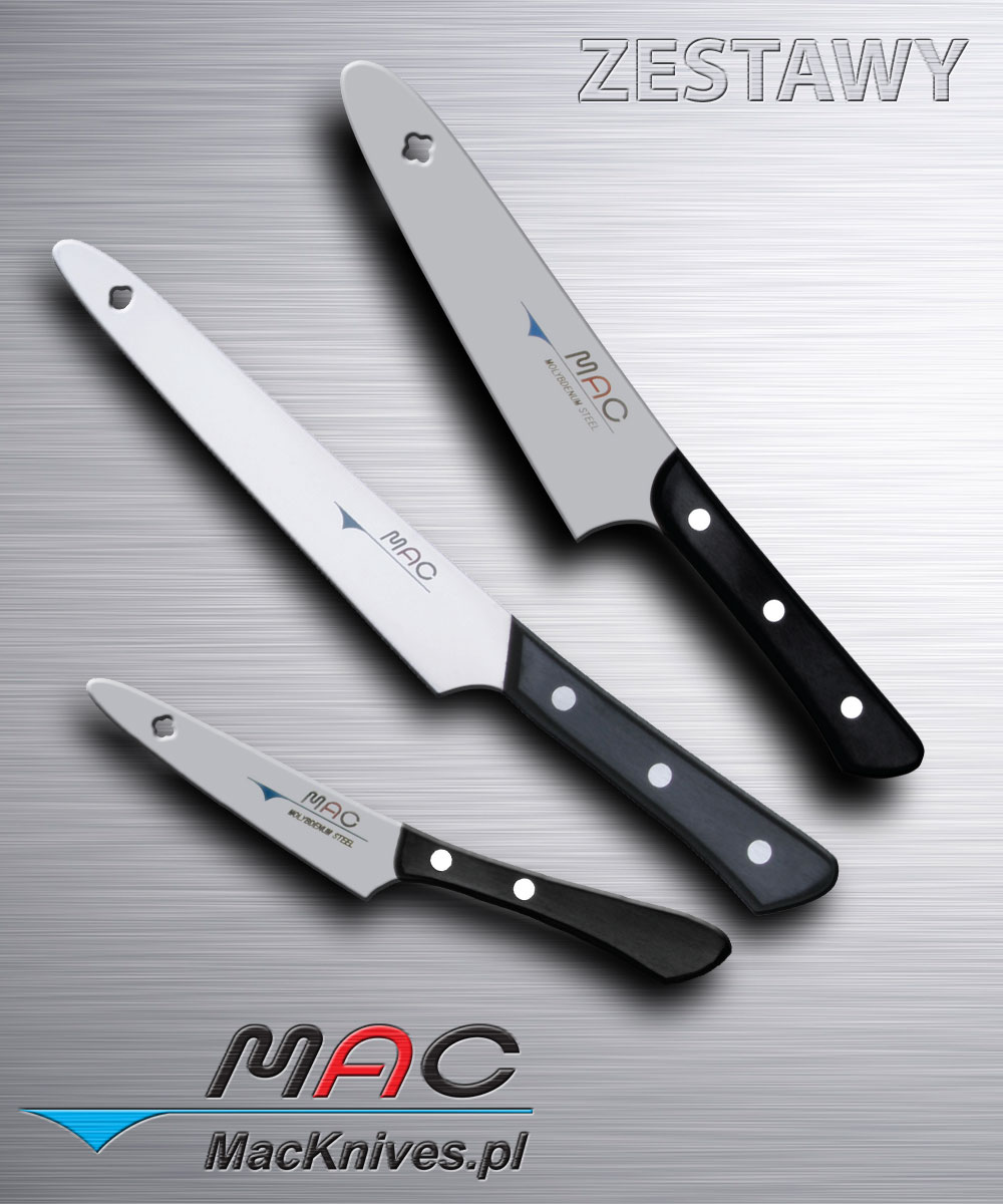 Zestaw noży kuchennych z serii Original 3 szt. AB-60 FK-70 CP