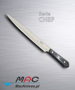 Slicer - knife for slicing and filleting. Blade 285 mm. Flexible kitchen knife with long blade for slicing, filleting fish and meats.